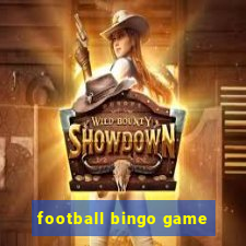 football bingo game - play now